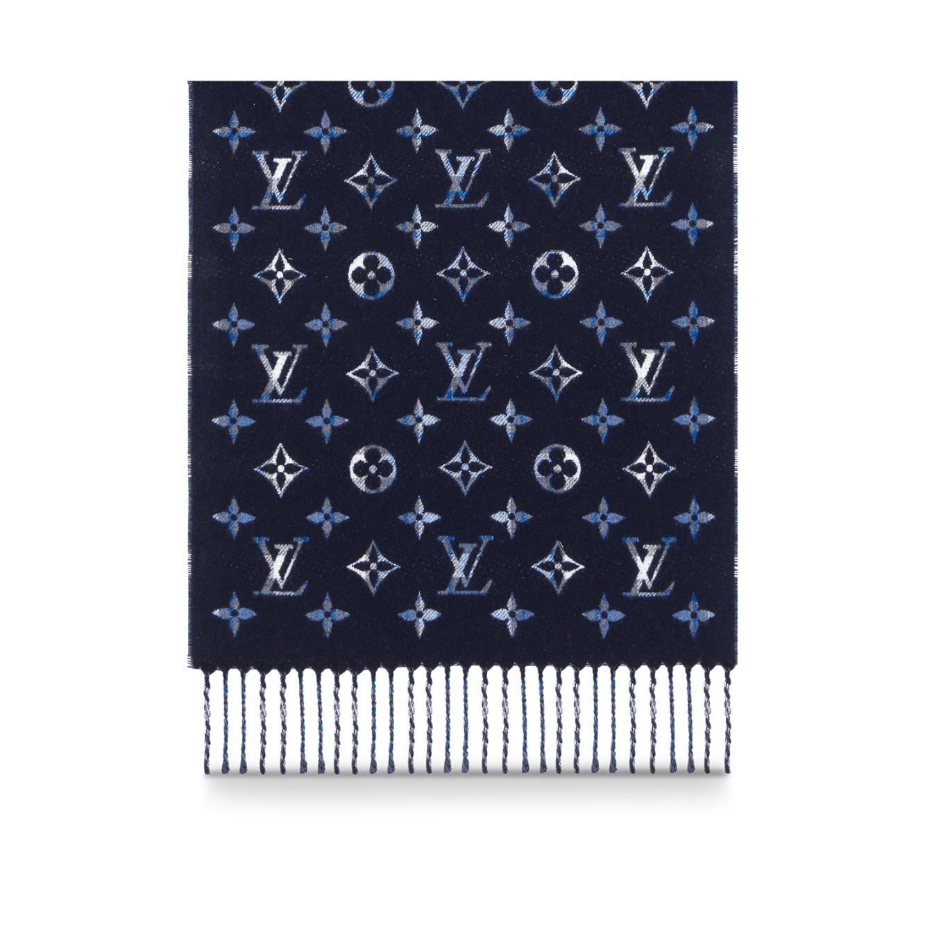Louis Vuitton Monogram Gradient Tartan City Scarf